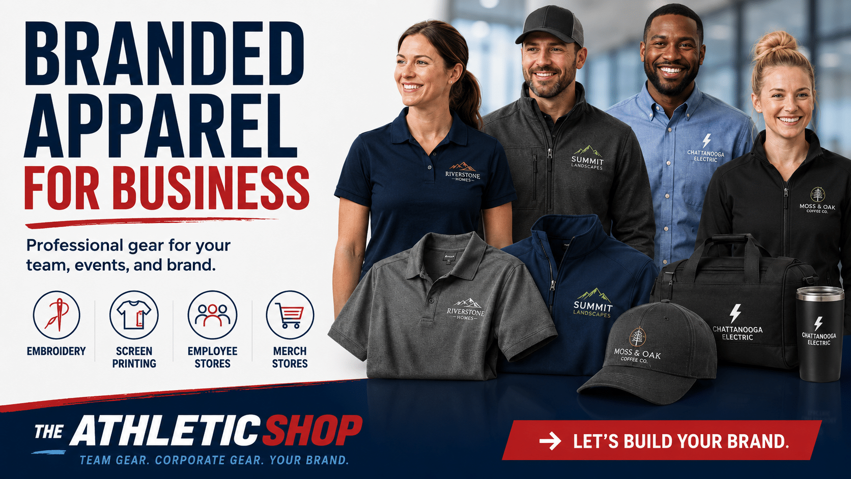 Custom Corporate Apparel & Employee Stores for Chattanooga Businesses Custom Corporate Apparel & Employee Stores for Chattanooga Businesses